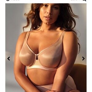 SOMA Unbelievable Lift Scoop Balconette Bra Nude Hush 40C